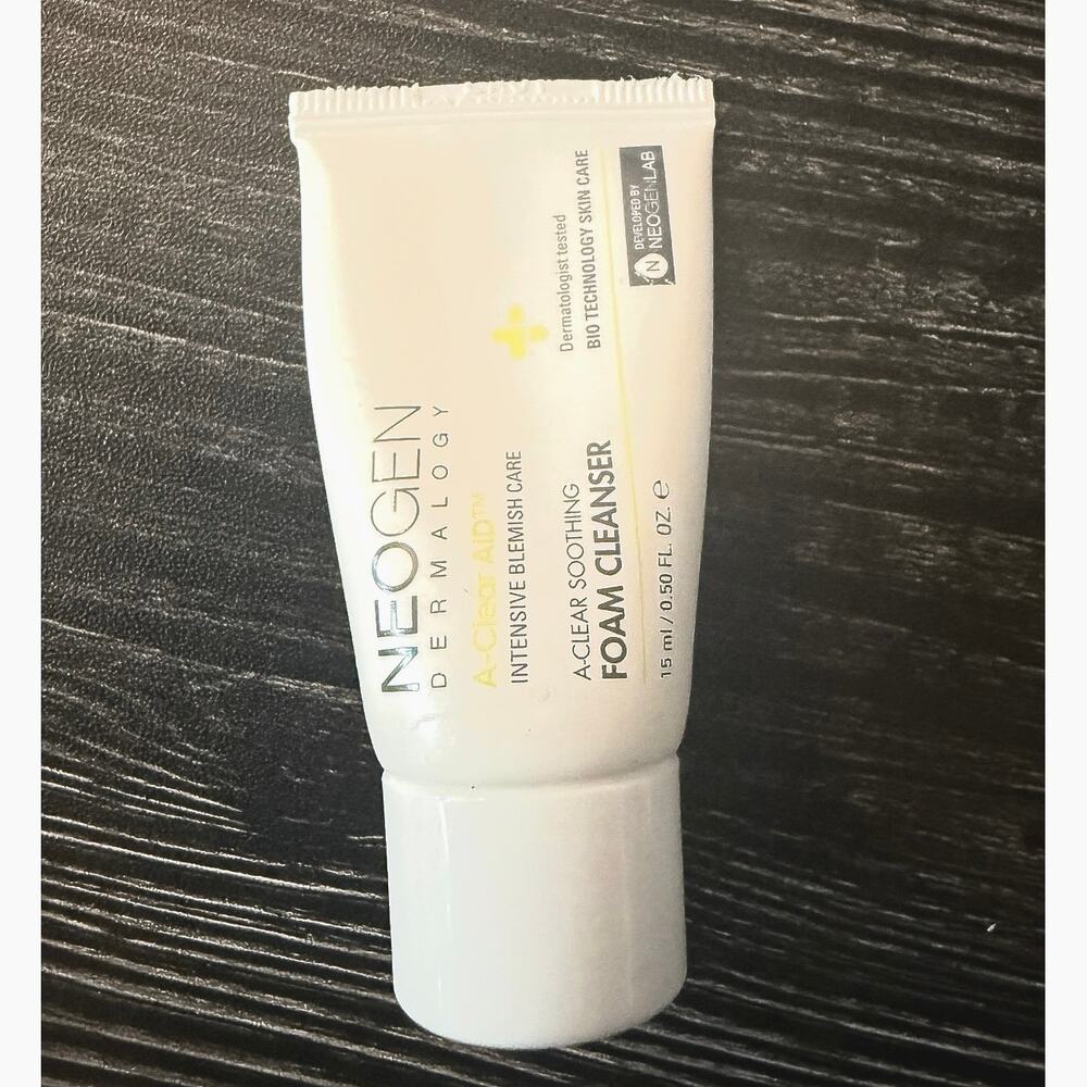 NEW NEOGEN Dermalogy A-Clear Aid Soothing Foam Cleanser (Travel Size)
